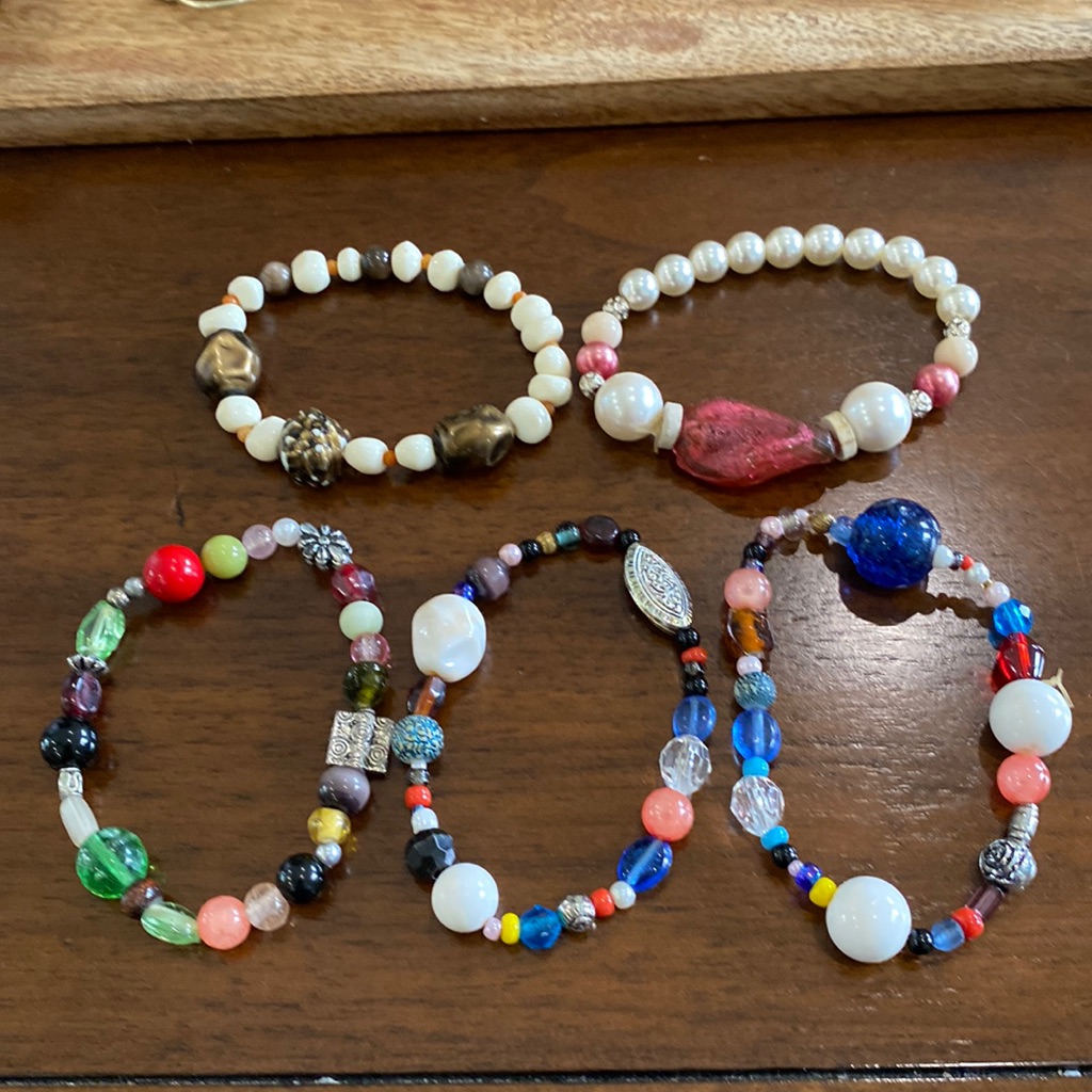 Five Bead Bracelets